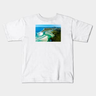 Hill Inlet, Queensland Kids T-Shirt